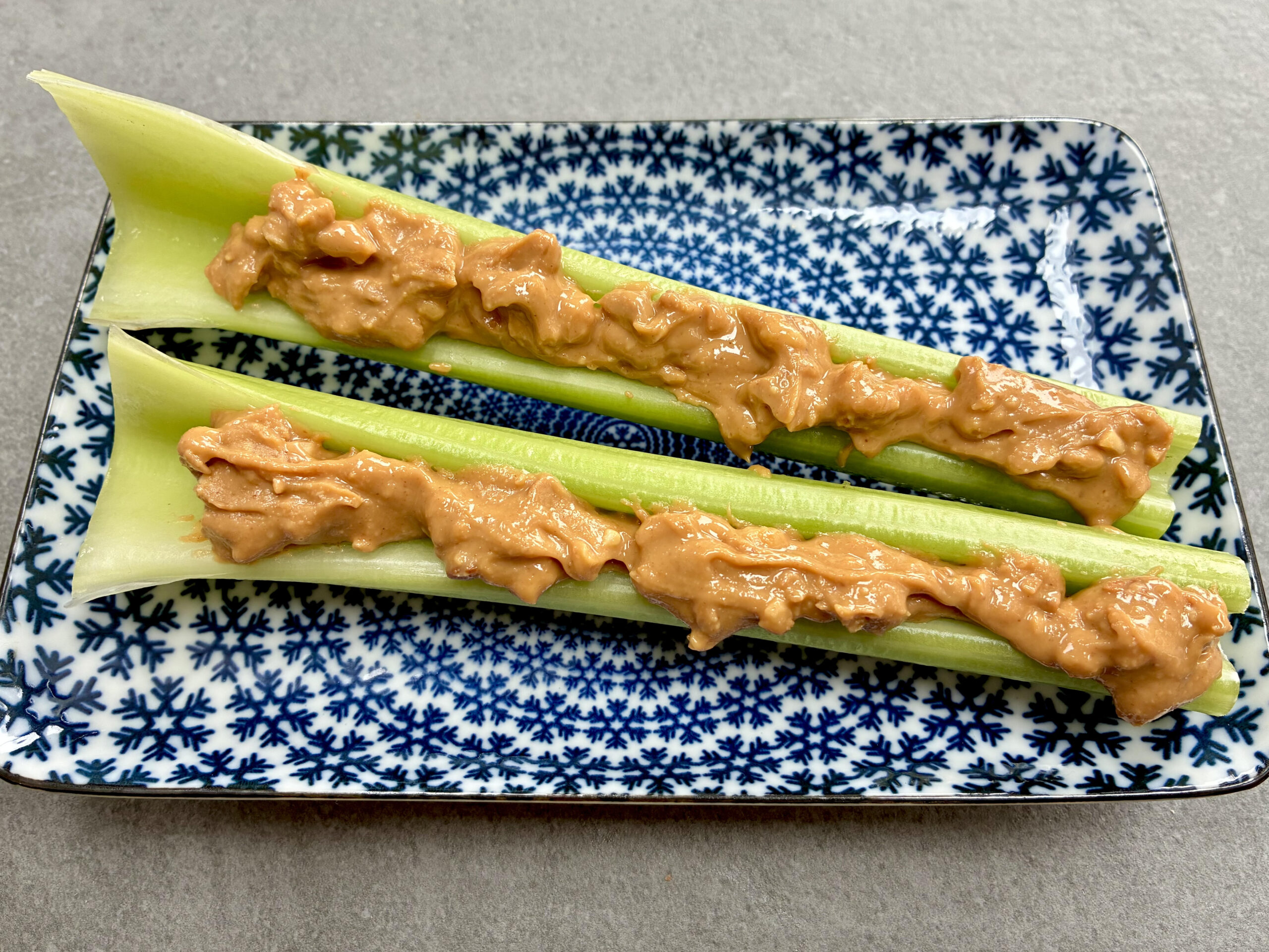 Celery and peanut butter