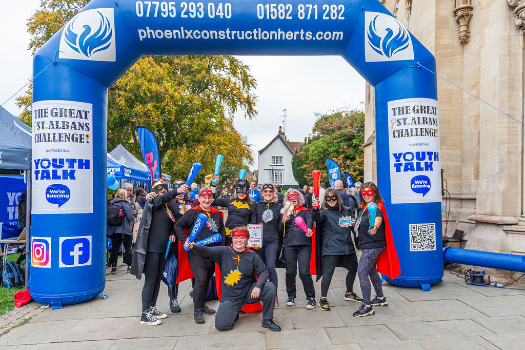The Great St Albans Challenge 2025. Photo: Phoenix Construction – Striking Places Photography