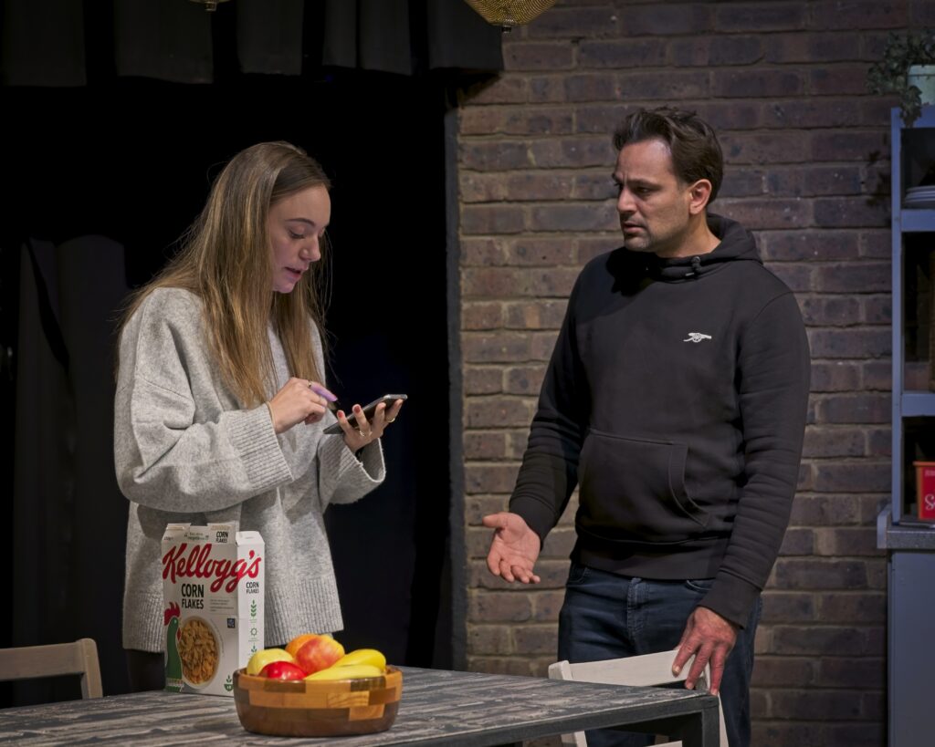 Dress rehearsals for The Harmony Test by Company of Ten at the Abbey Studio.