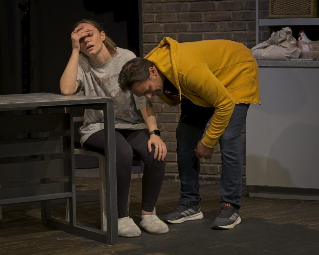 Dress rehearsals for The Harmony Test by Company of Ten at the Abbey Studio.