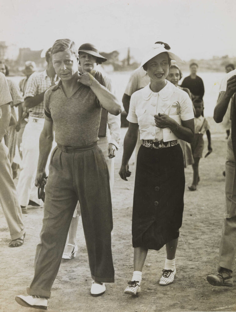King Edward VIII and Wallis Simpson on holiday in 1936. Photo: National Media Museum