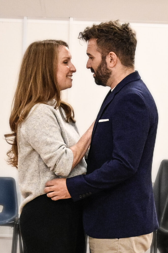 Rehearsals for Guys and Dolls.