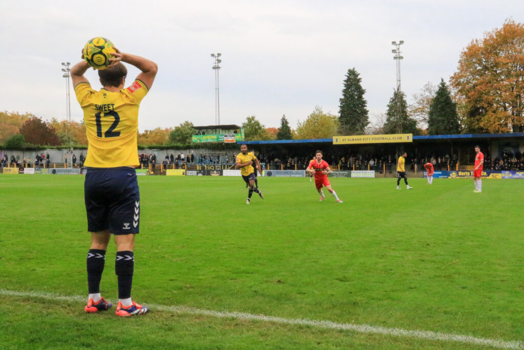 St Albans City v Welling. Photo: Jim Standen