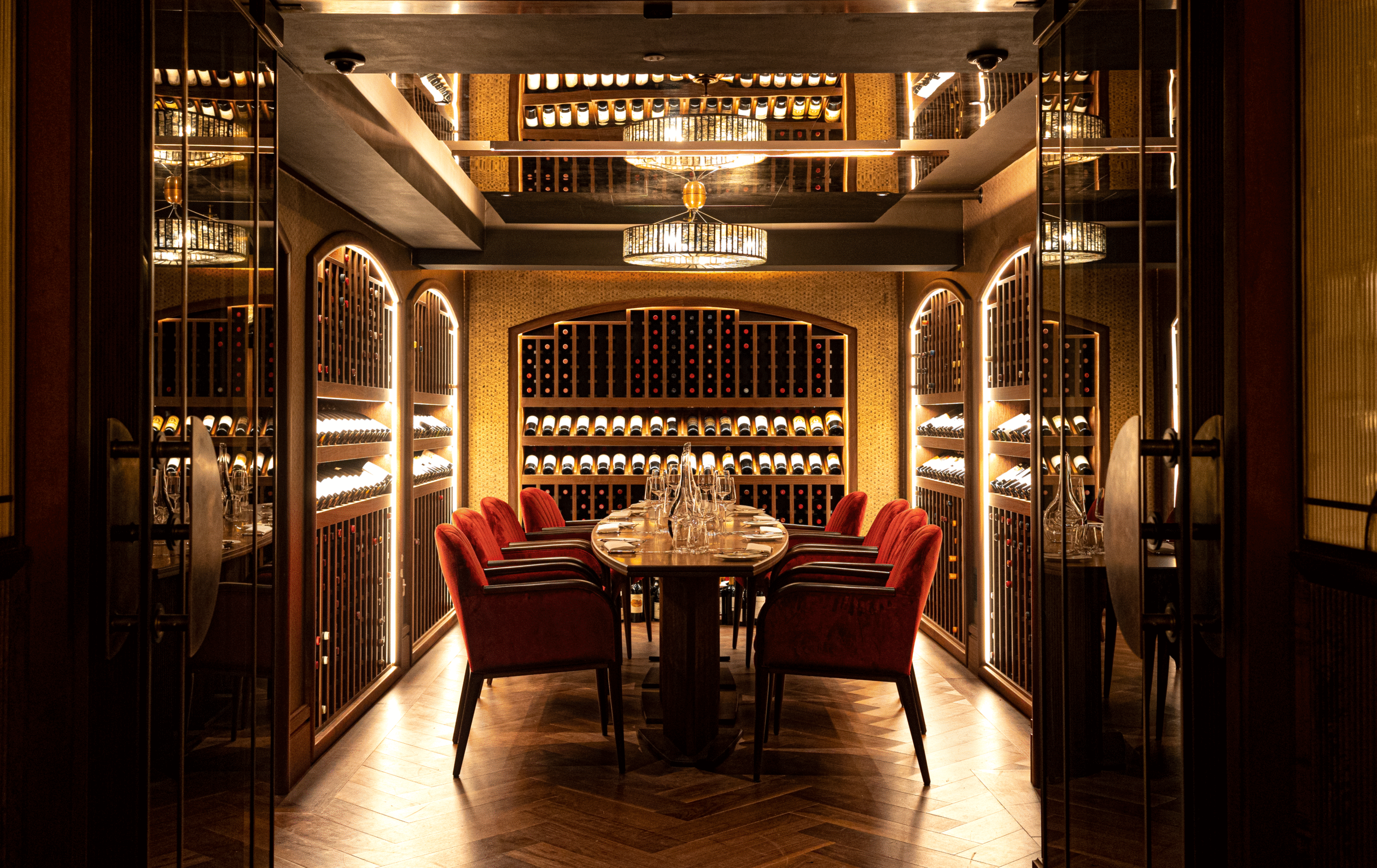 The Savoy Grill Wine Room