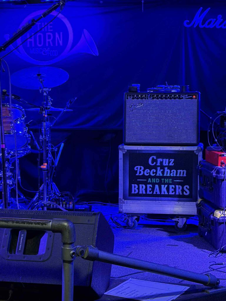 Cruz Beckham and The Breakers at The Horn.