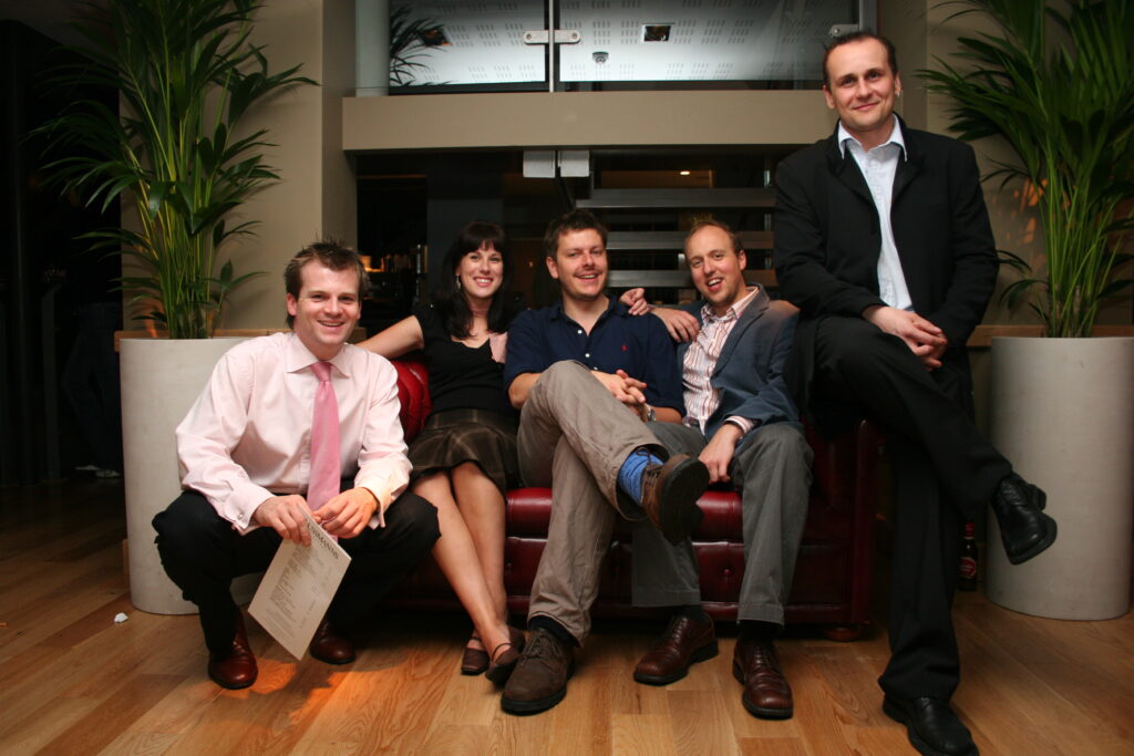 The senior team on opening night.