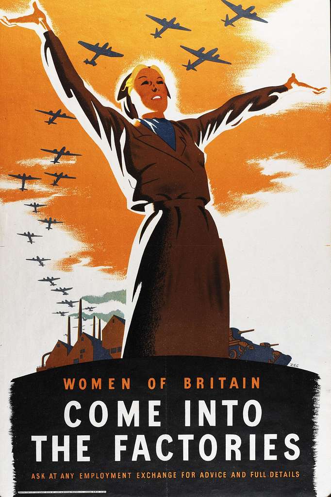 WWII propaganda poster