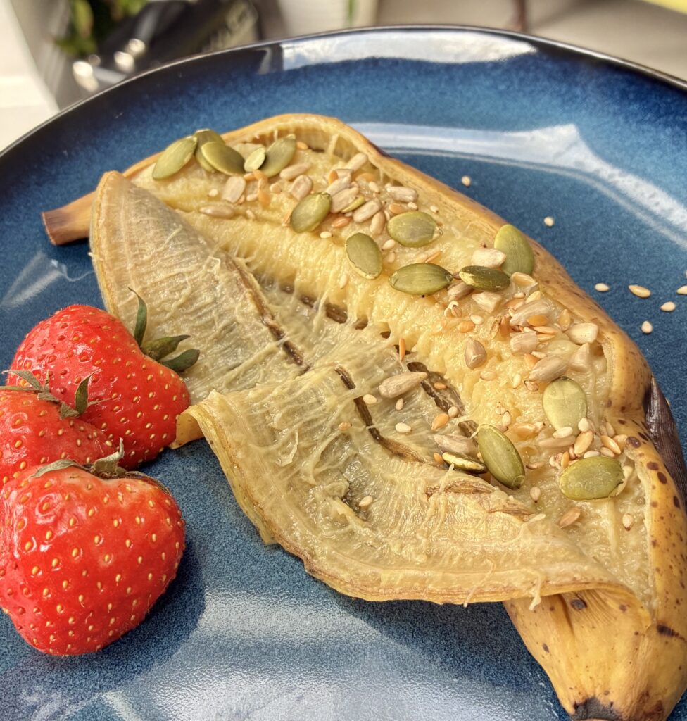 Steamed banana