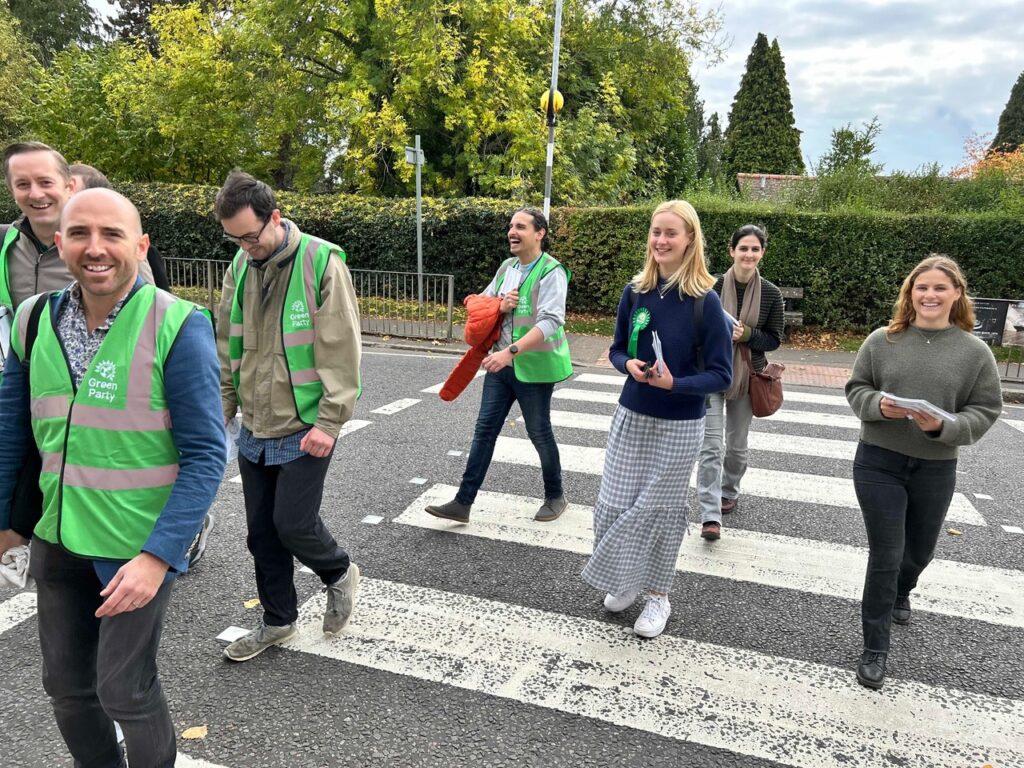 St Albans Green Party councillors and supporters