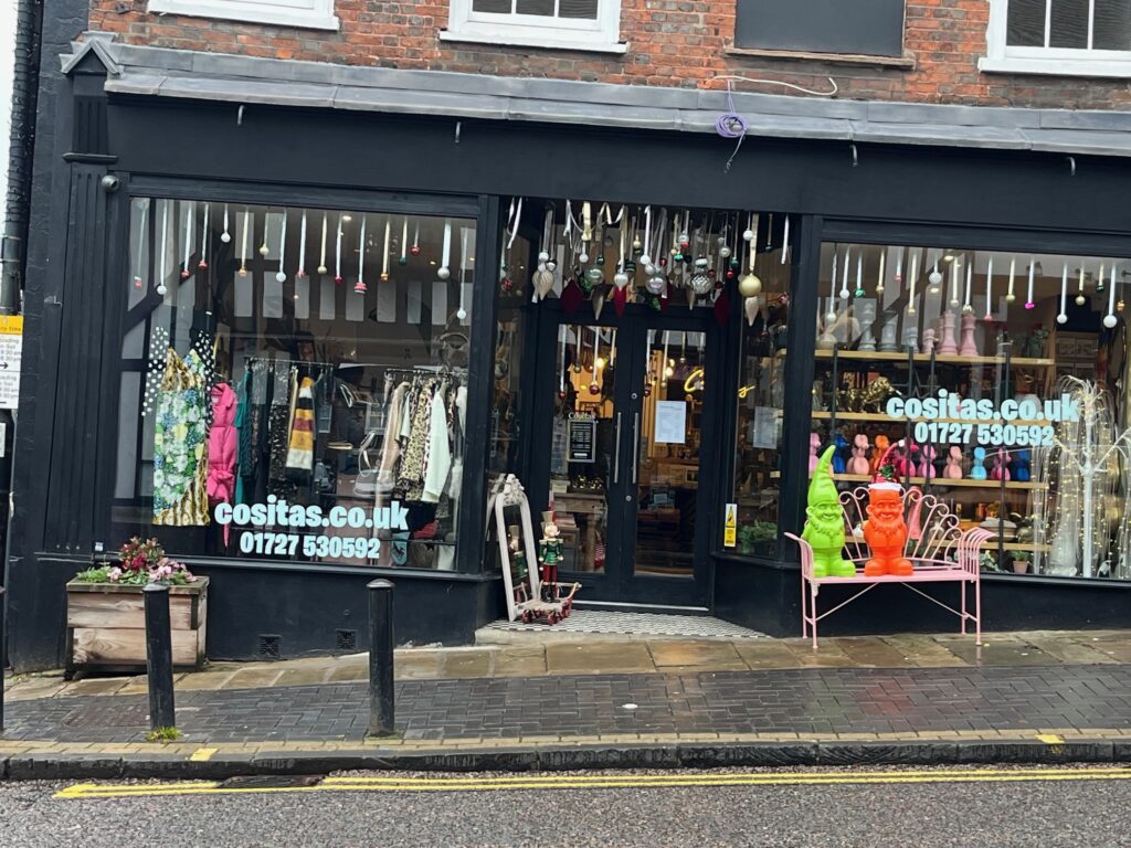 Cositas on Holywell Hill