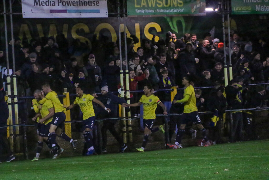 St Albans City FC vs Carshalton. Photo: Jim Standen
