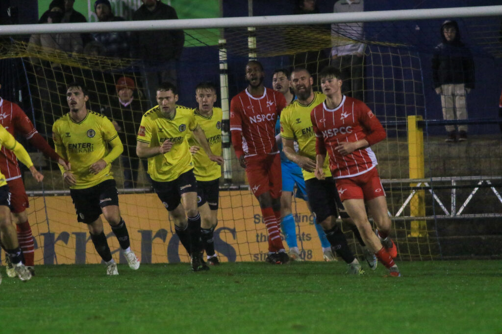 St Albans City FC vs Carshalton. Photo: Jim Standen