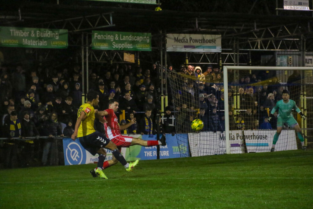St Albans City FC vs Carshalton. Photo: Jim Standen