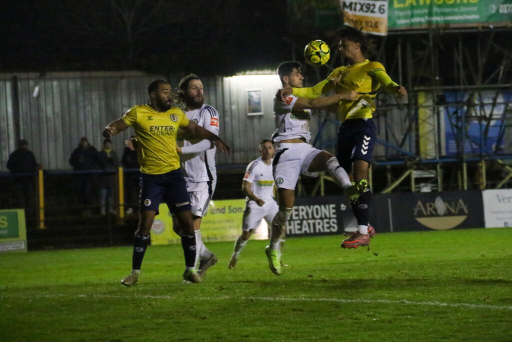 SACFC v Burgess Hill. Photo: Jim Standen