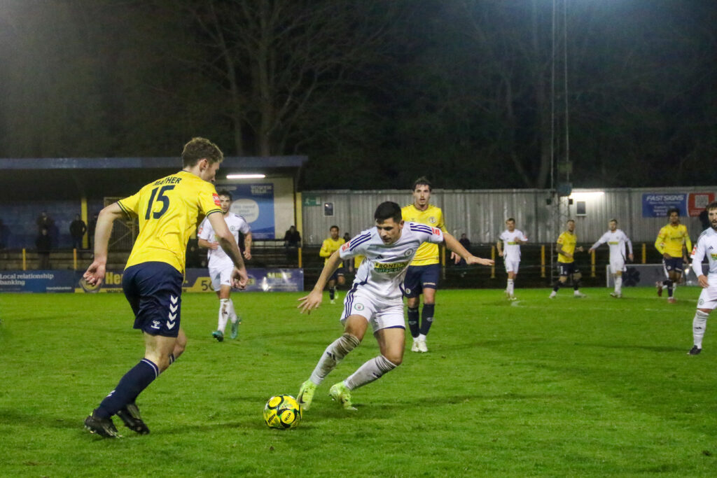 SACFC v Burgess Hill. Photo: Jim Standen