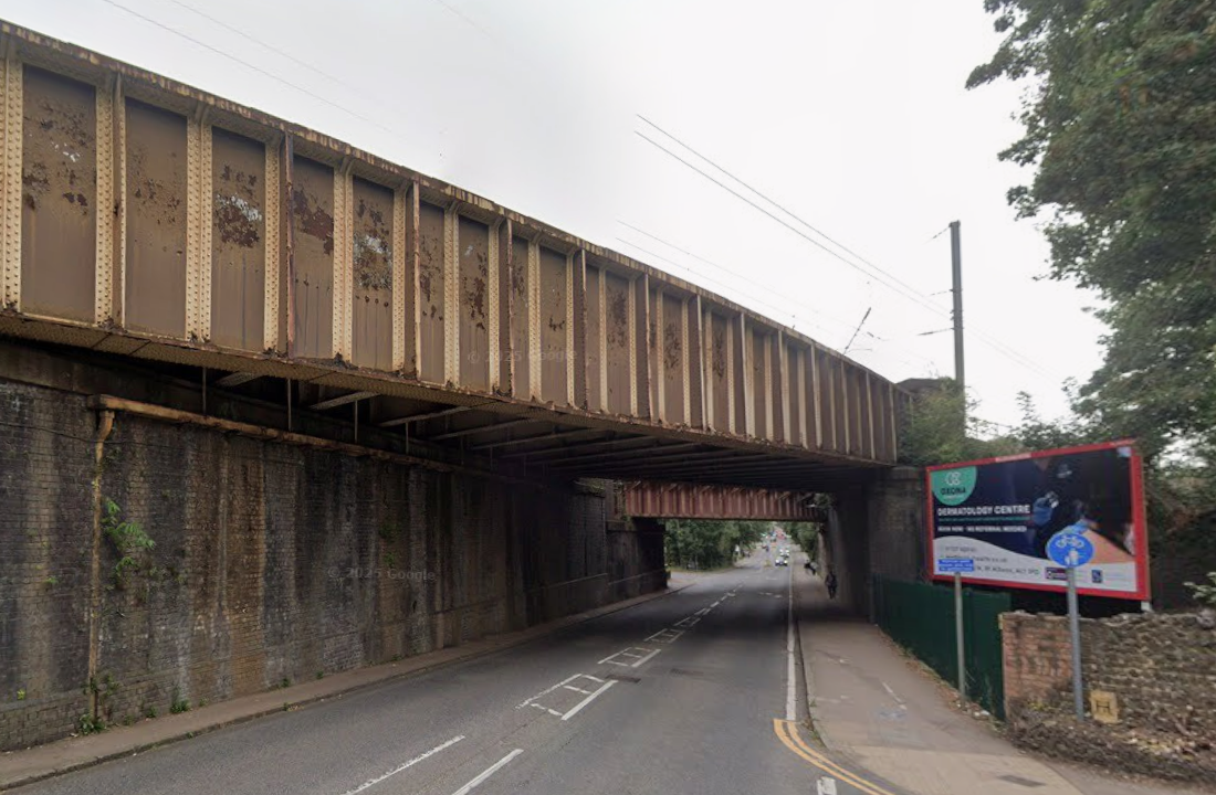 The London Road bridge. Photo: Google