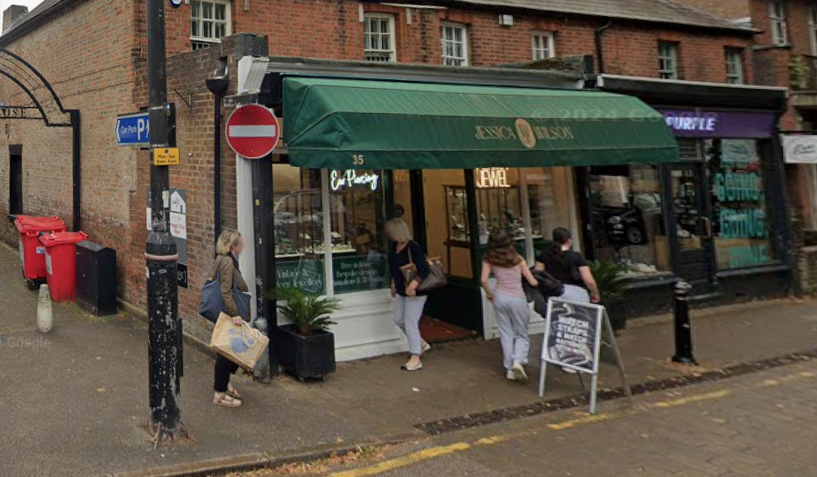 The new location of Harpenden Banking Hub.