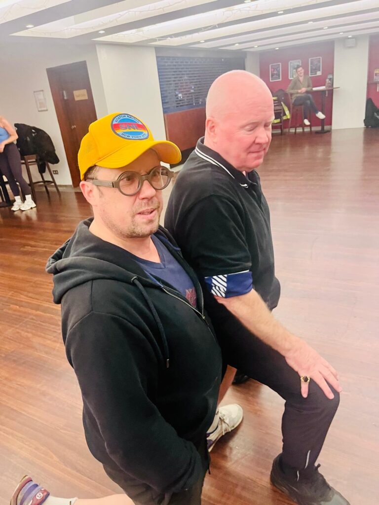 Aladdin dress rehearsals at the Alban Arena