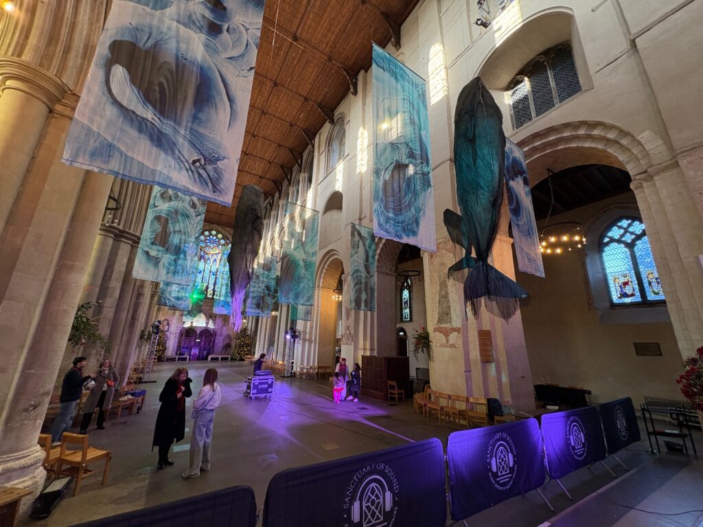 The Whales at St Albans Cathedral