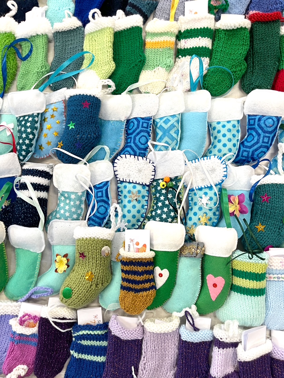 The Christmas ‘Sending Love to Care Homes’ project.