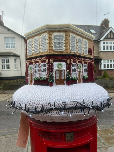 One of St Albans Postboxes' creations based on a well-known BBC TV programme.