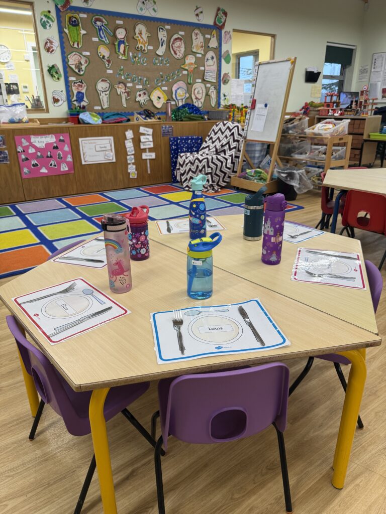 Lunchtime at Woodlands.