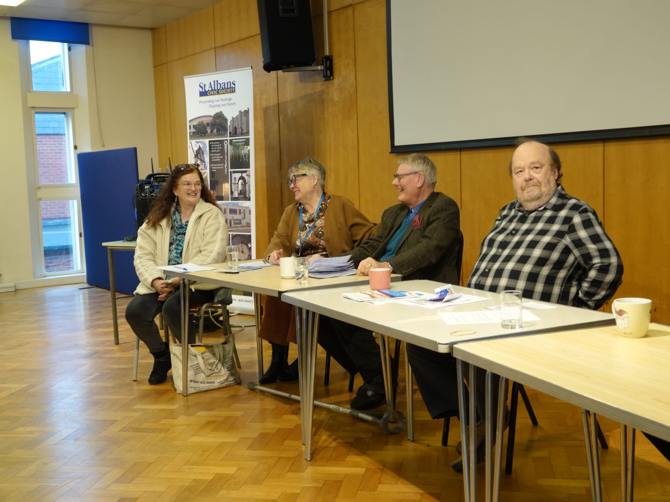 St Albans Civic Society's parish council meeting.