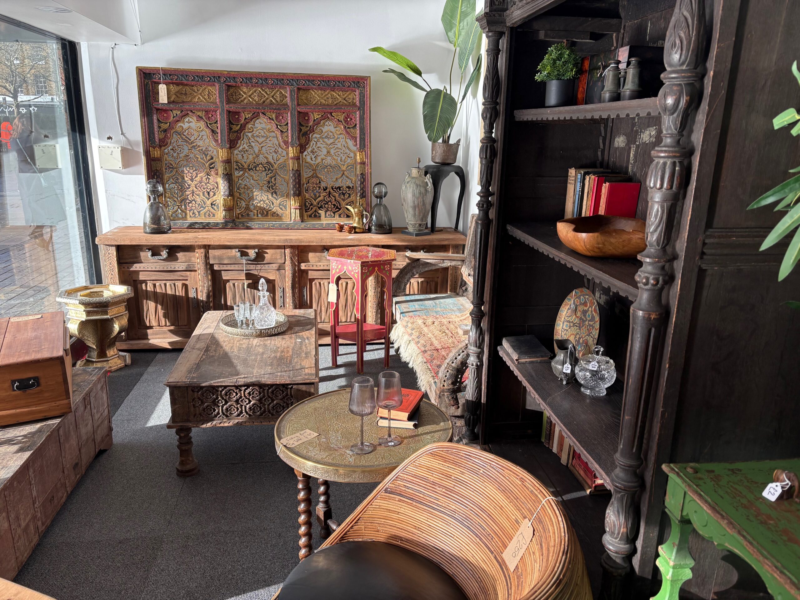 Inside Emmaus' new St Albans charity shop.