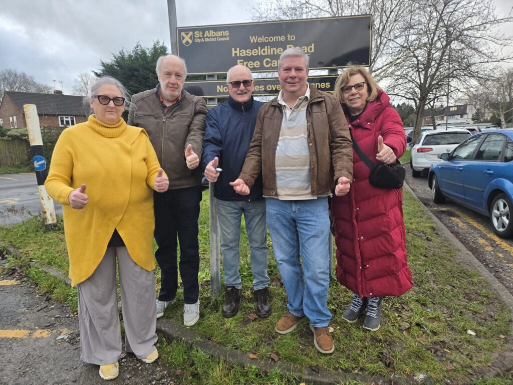 Jubilant London Colney Lib Dems