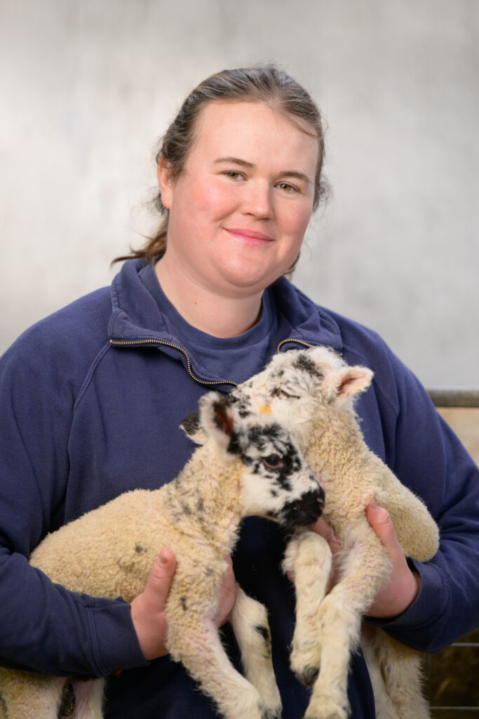 Livestock Manager, Sophie Harris, will be lambing at Willows this half term