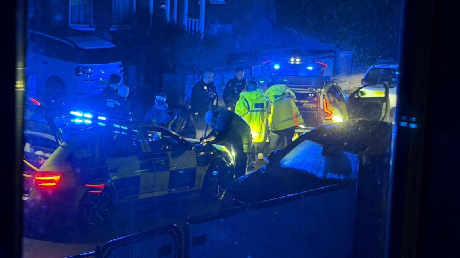 Police arrested an 18-year-old motorcyclist in Waverley Road, St Albans. Photo: Craig Shepheard