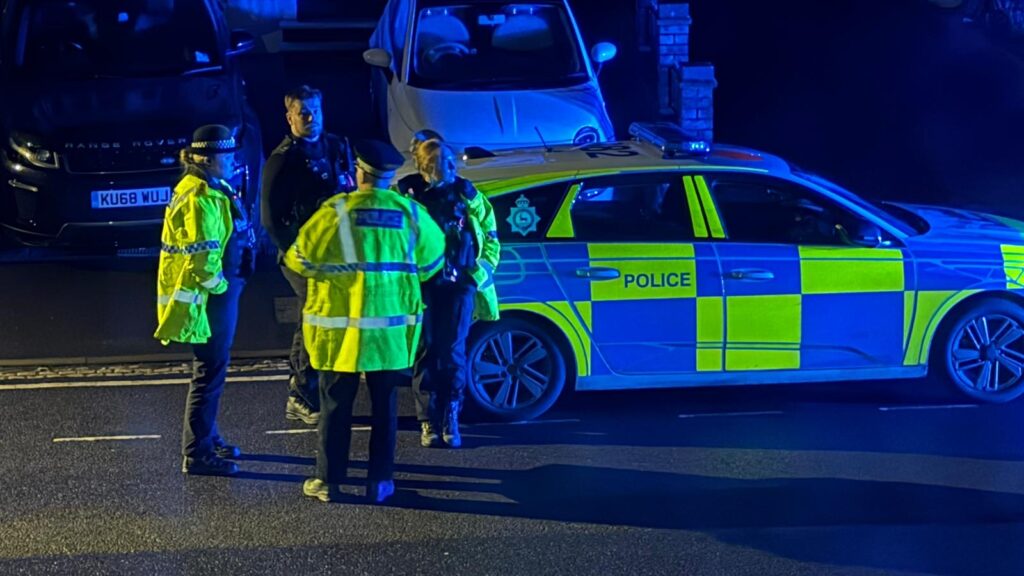 Police arrested an 18-year-old motorcyclist in Waverley Road, St Albans. Photo: Craig Shepheard
