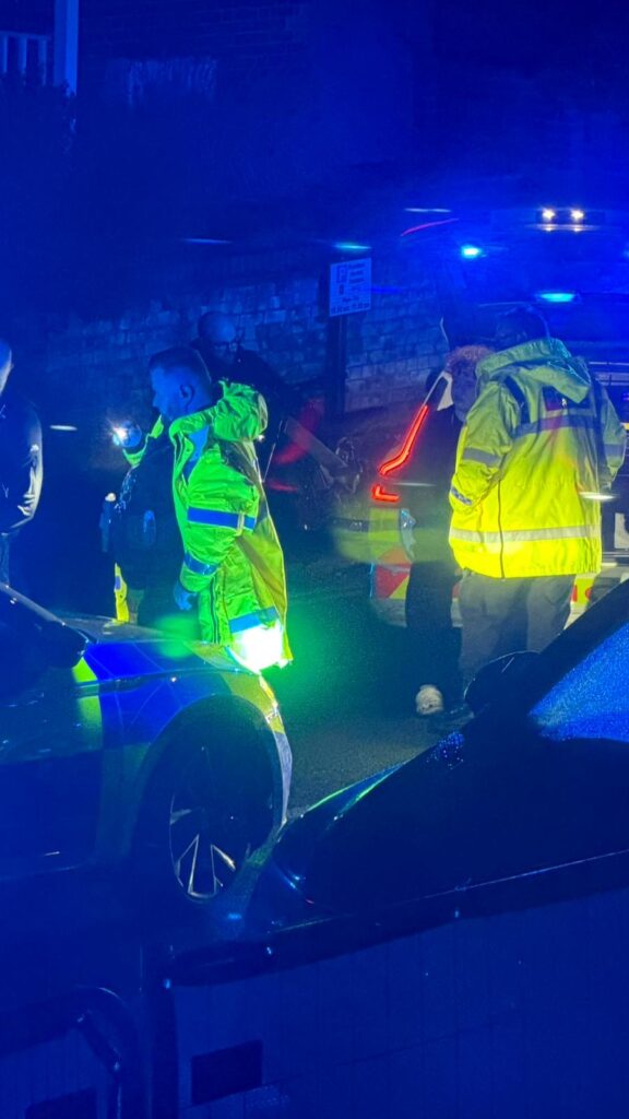 Police arrested an 18-year-old motorcyclist in Waverley Road, St Albans. Photo: Craig Shepheard