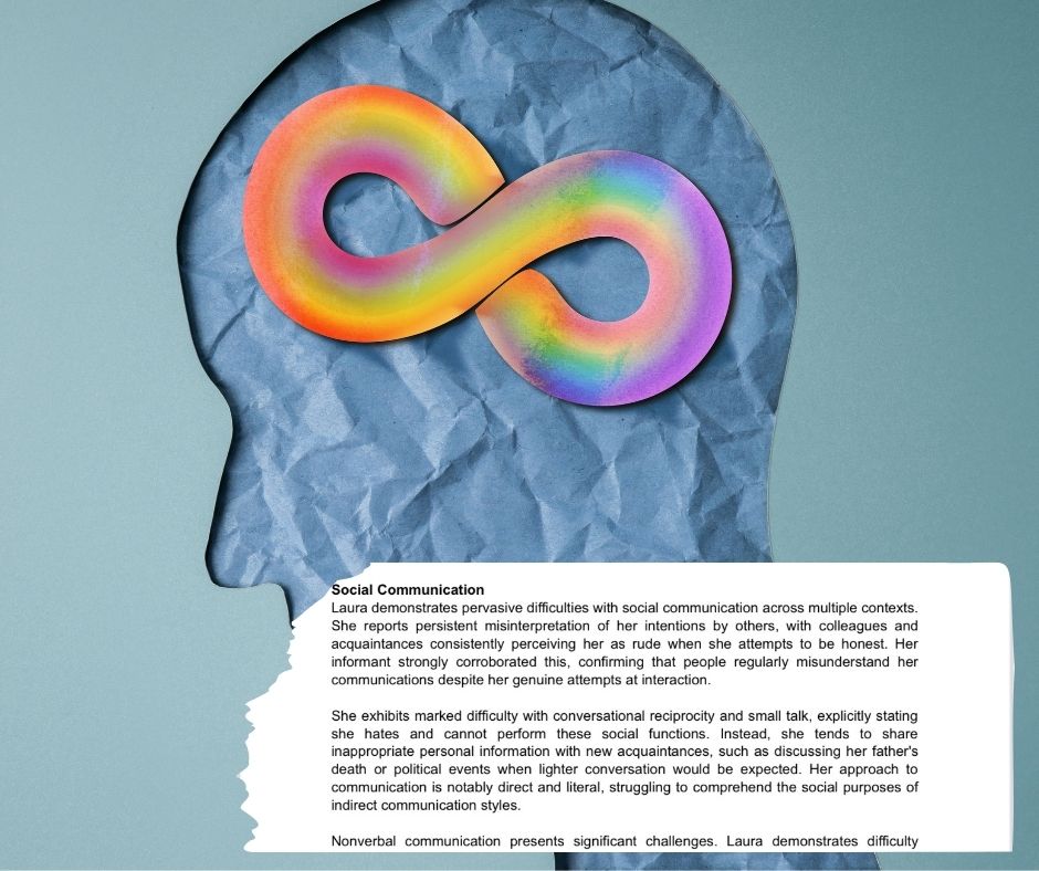 Laura Bill was diagnosed autistic as an adult.
