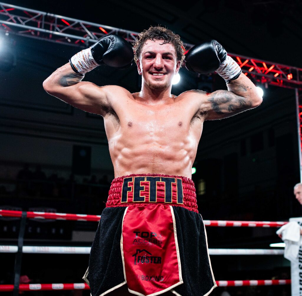 St Albans boxer Christian Fetti. Photo: Stuart Fetti