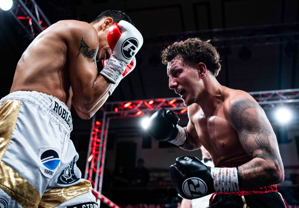 St Albans boxer Christian Fetti. Photo: Stuart Fetti