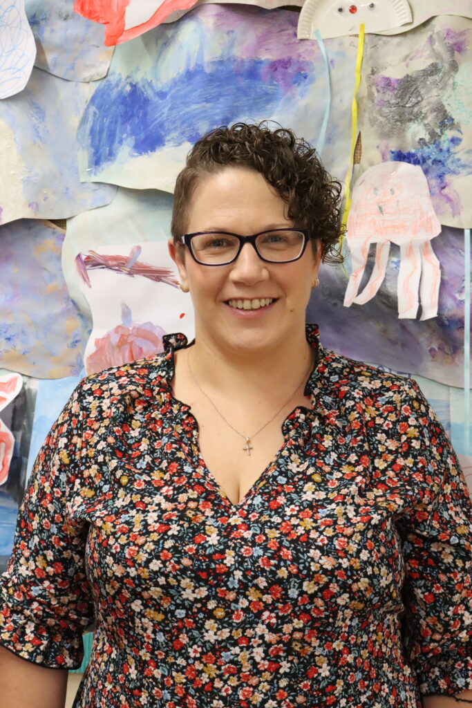Emma Matthews, early years practitioner in Woodlands Nursery at Beechwood Park School