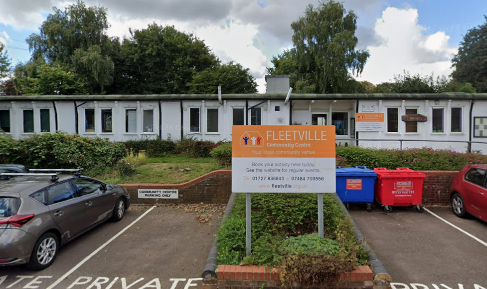 Fleetville Community Centre. Photo: Google