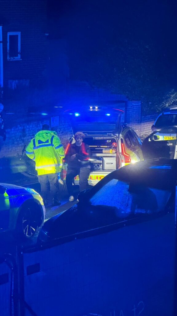 Police arrested an 18-year-old motorcyclist in Waverley Road, St Albans. Photo: Craig Shepheard