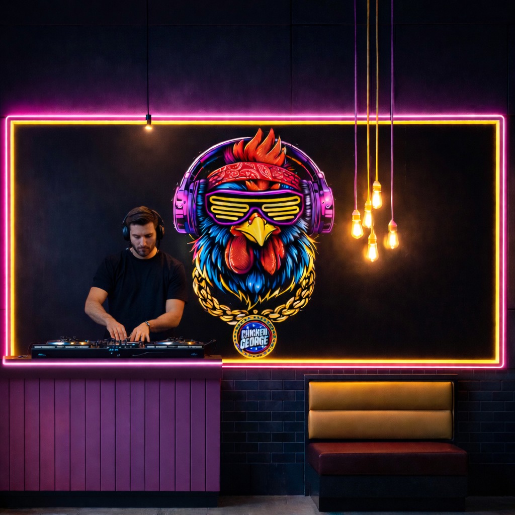 Architects Hone Edwards Associates’ concept images for the new St Albans branch of Chicken George.