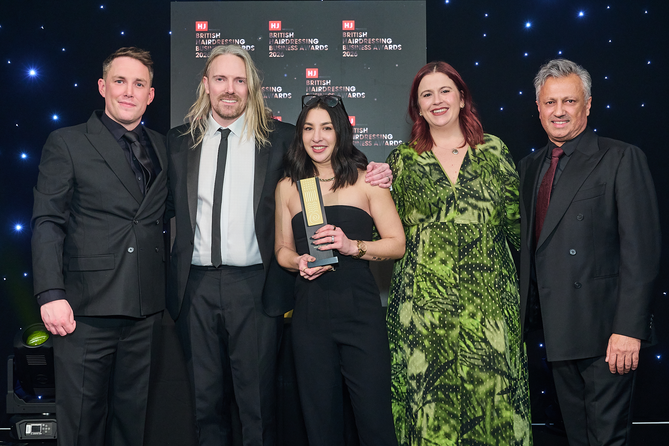Trinder Hair Studios has been named Salon of the Year 1 at the British Hairdressing Business Awards.