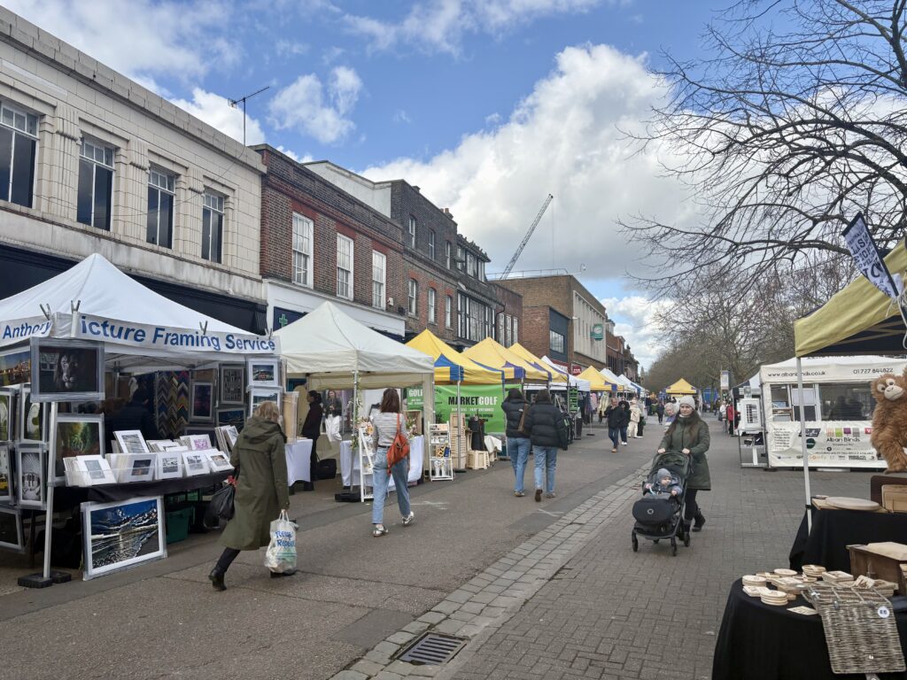 St Albans city centre