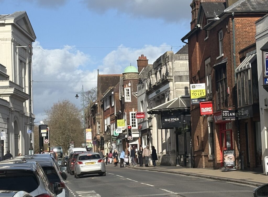 St Albans city centre