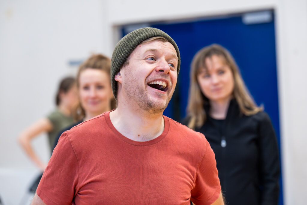St Albans Musical Theatre Company rehearsing The SpongeBob Musical.