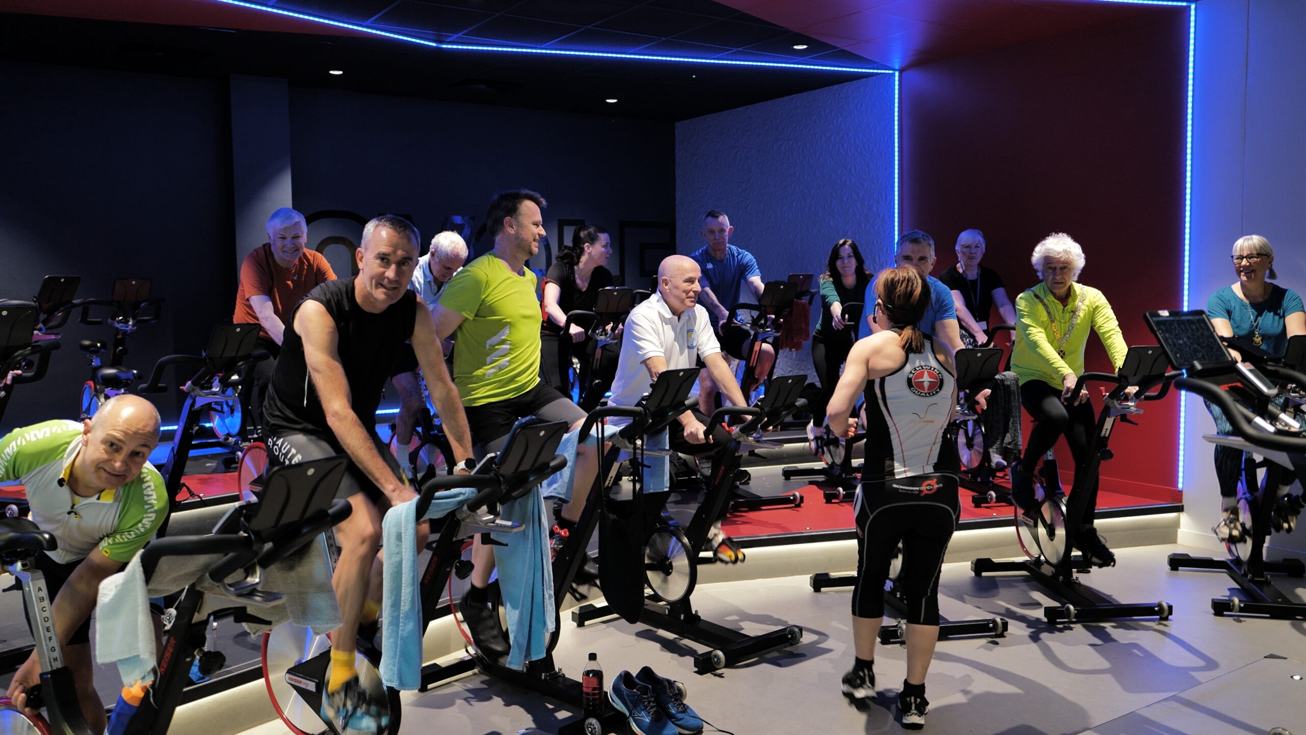 Last year's spin-a-thon