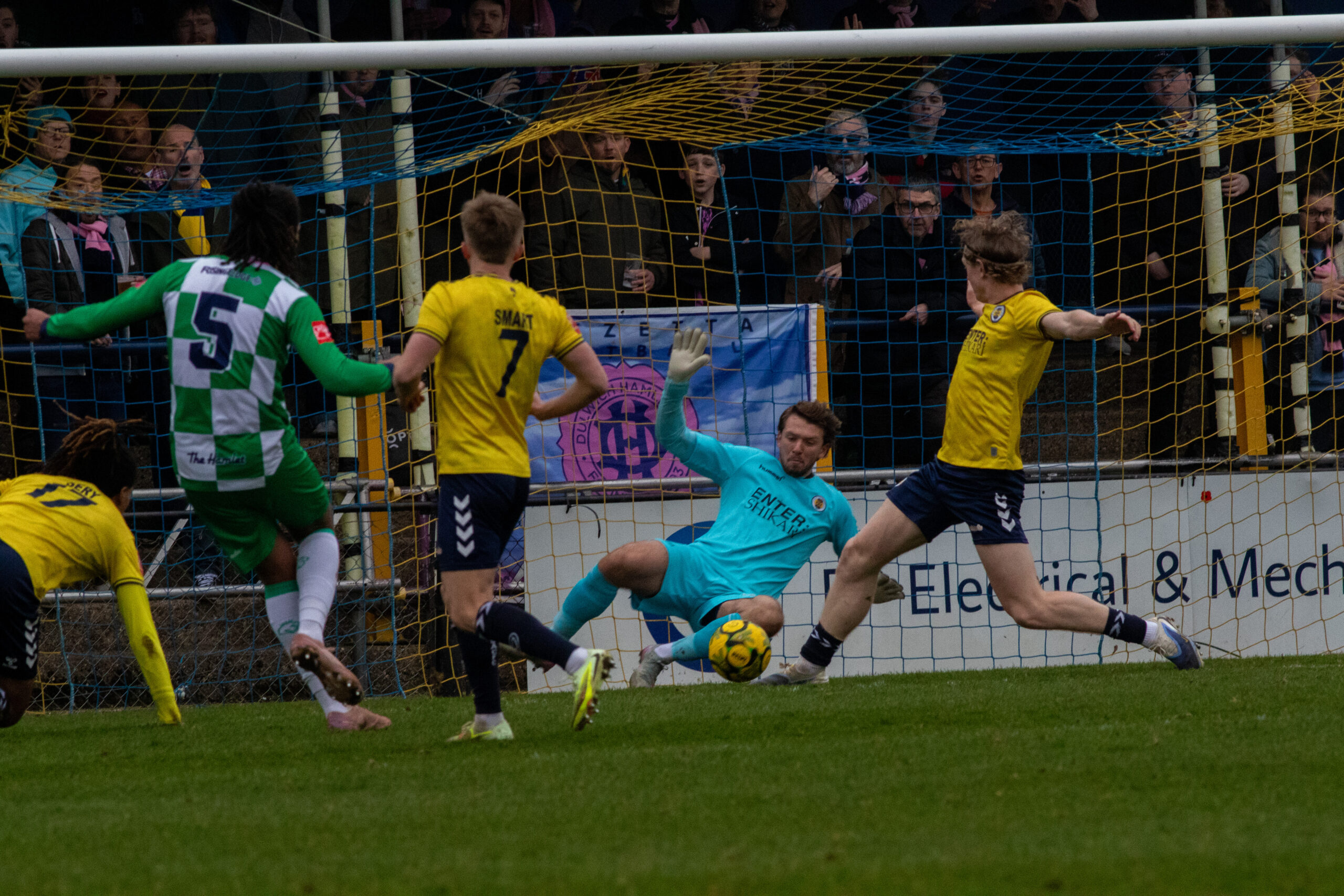 St Albans City vs Dulwich. Photo: Jim Standen