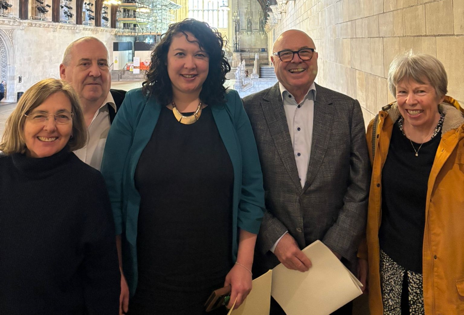 Victoria Collins was joined by constituents for a Westminster Hall debate on planning and transport infrastructure.