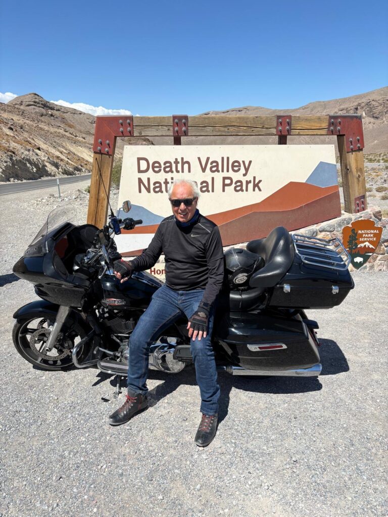 Will Grimsey in Death Valley
