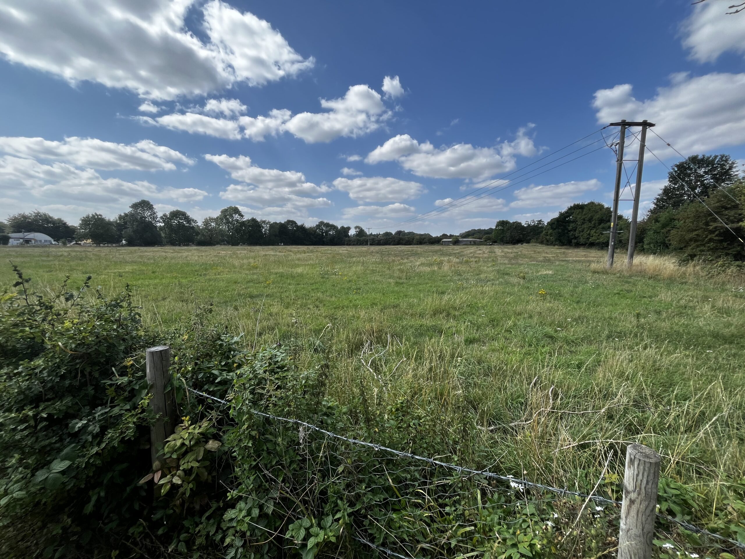 84 homes are planned for arable land behind Shottfield Close in Sandridge.