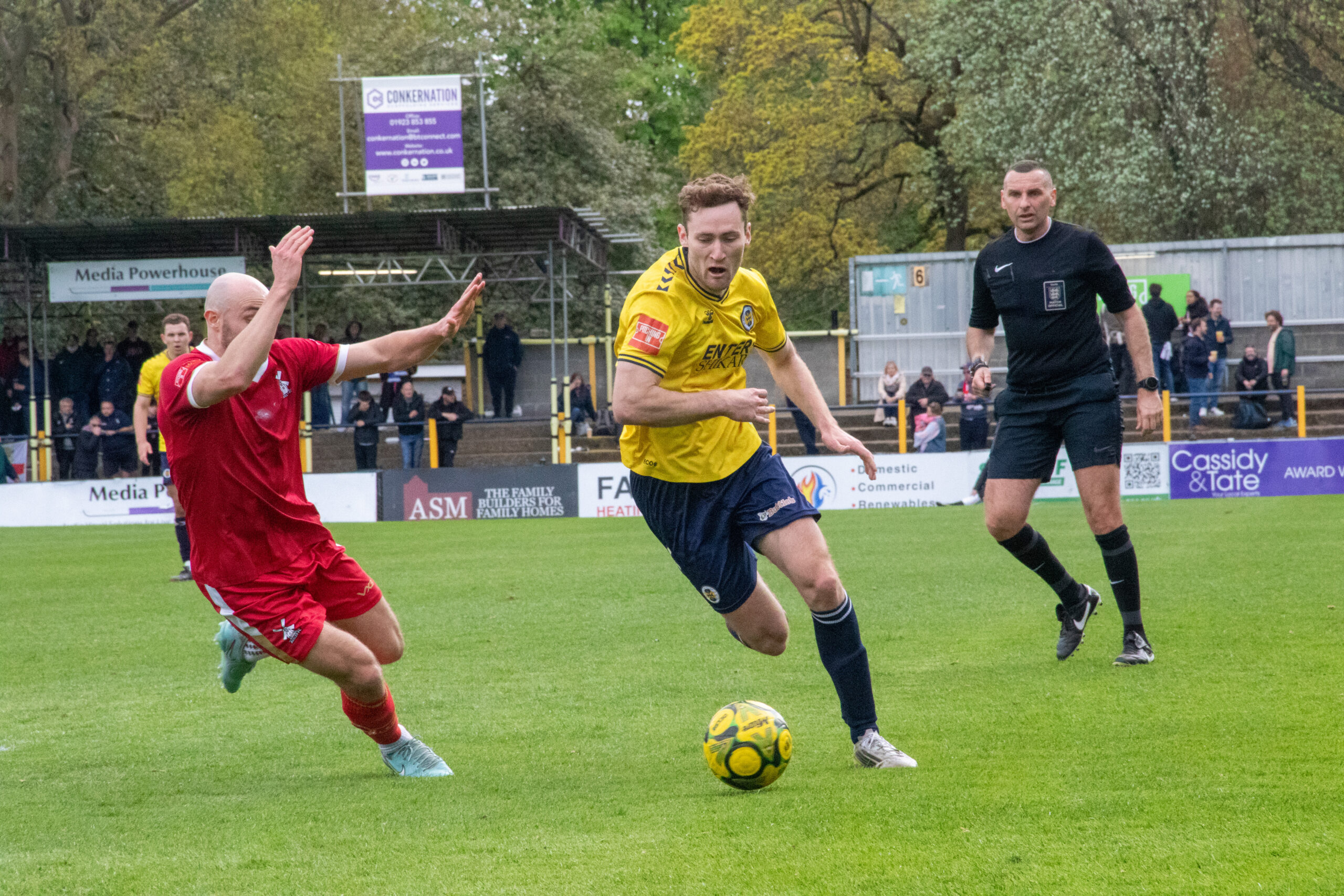SACFC vs Aveley - photo by Jim Standen